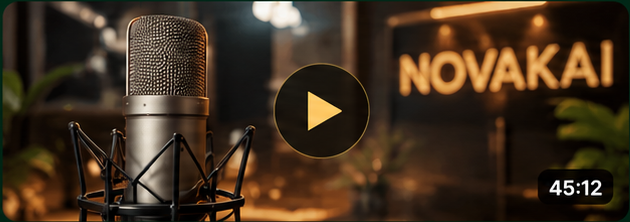 Mission Novakai podcast studio