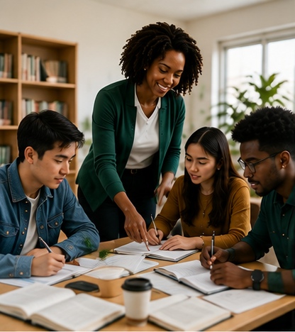 People learning together